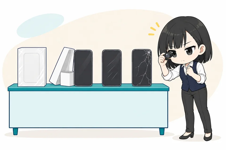 端末の状態を確かめるさや